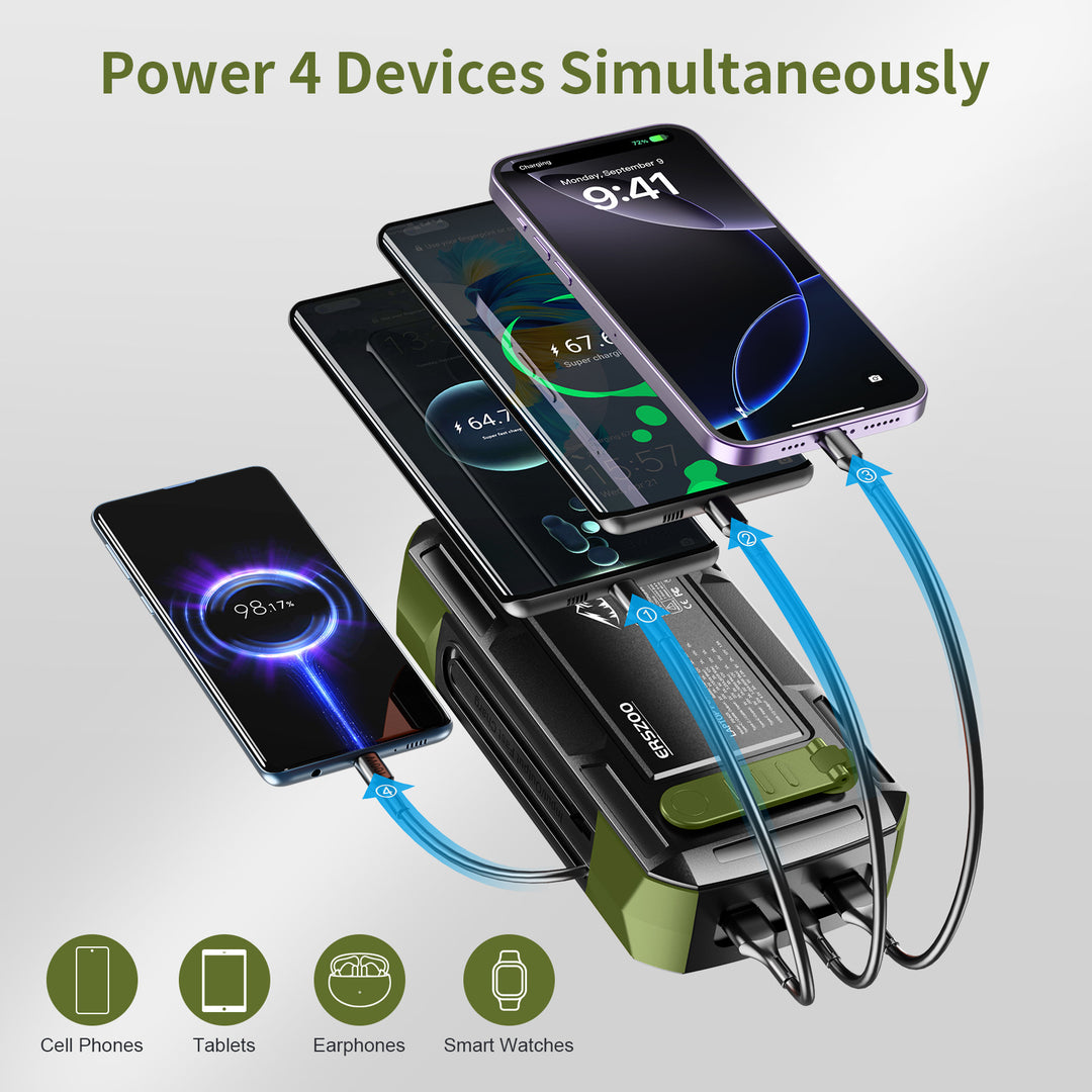 Portable Solar Power Bank Kalsten