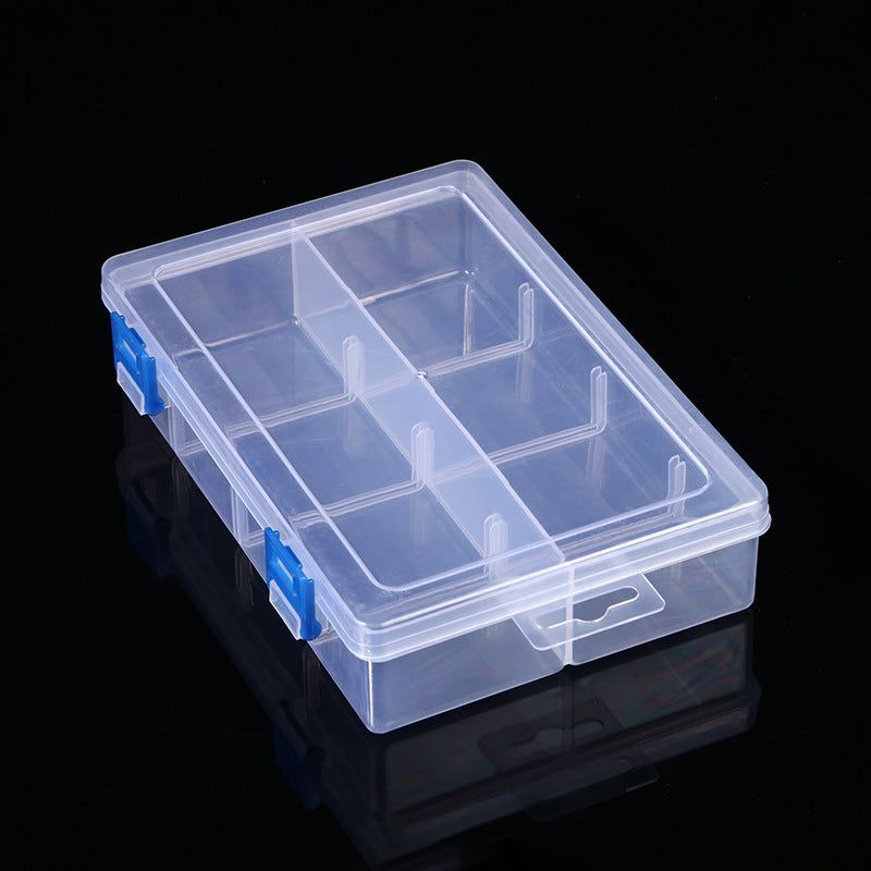 Multi-Divisional Clear Craft Storage Box Kalsten