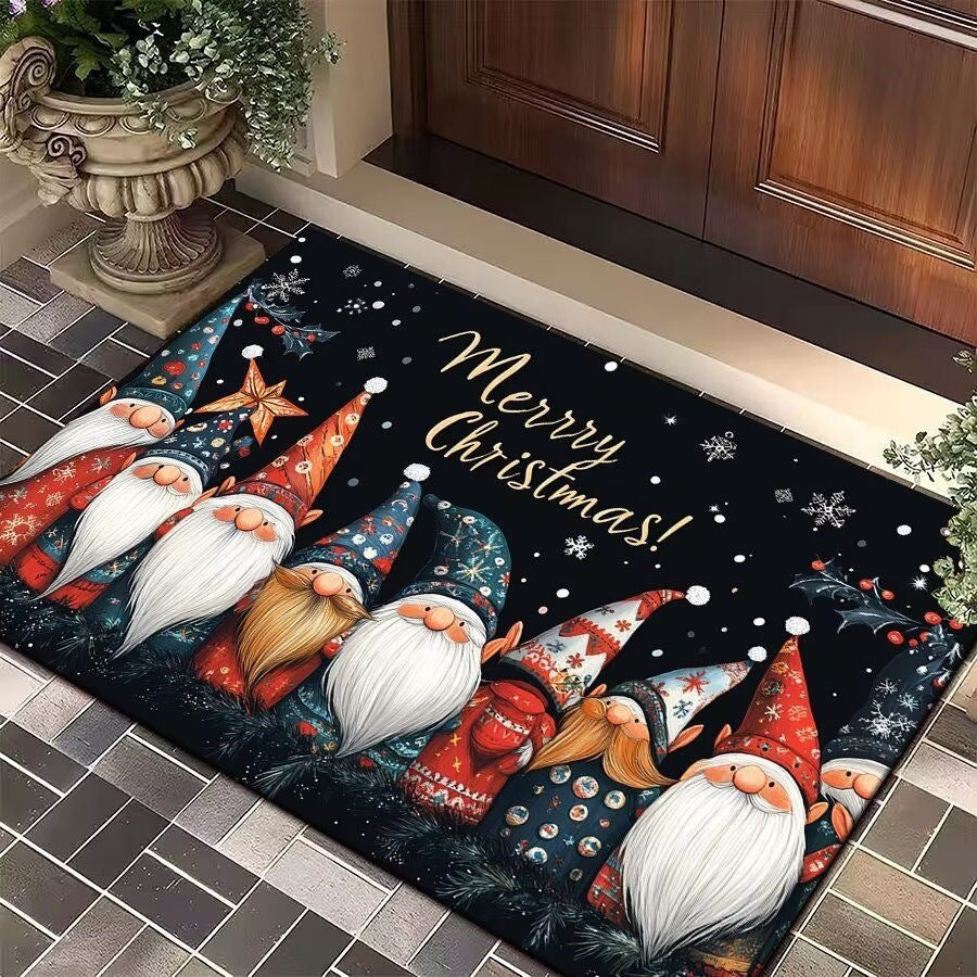 Christmas-Themed Welcome Mat Kalsten