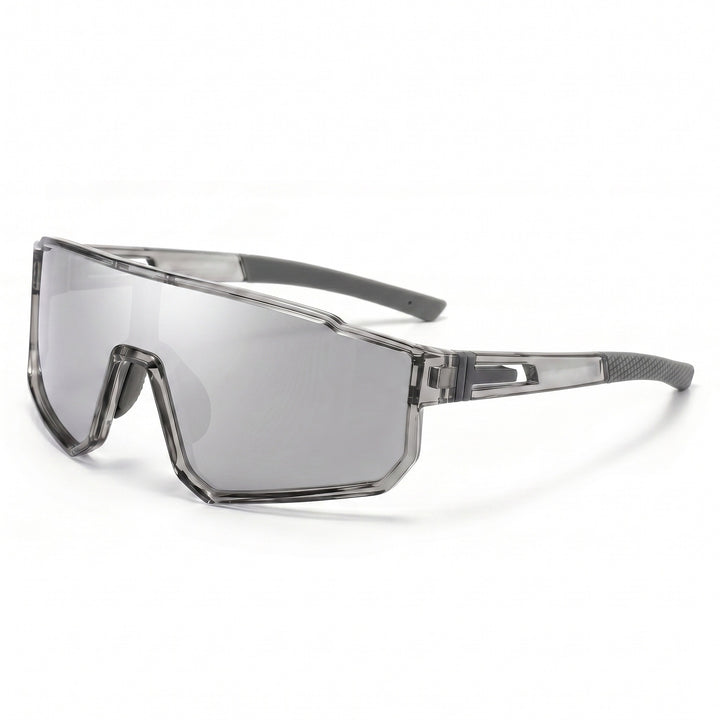 Women's sporty oversized shield sunglasses with UV400 protection, shatterproof polycarbonate lenses and non-slip temples Kalsten