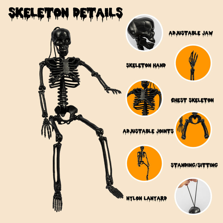 Adjustable Jointed Skeleton Decoration Kalsten