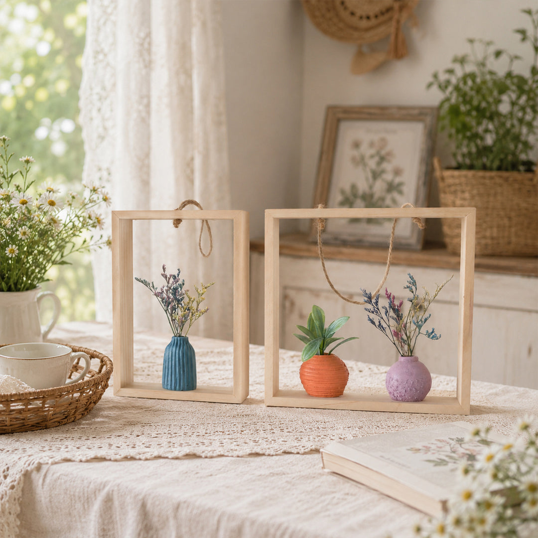 Wall-mounted Decorative Plant Frame