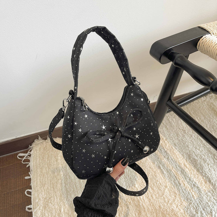 WoDecorative Star-Patterned Hobo Bag Kalsten