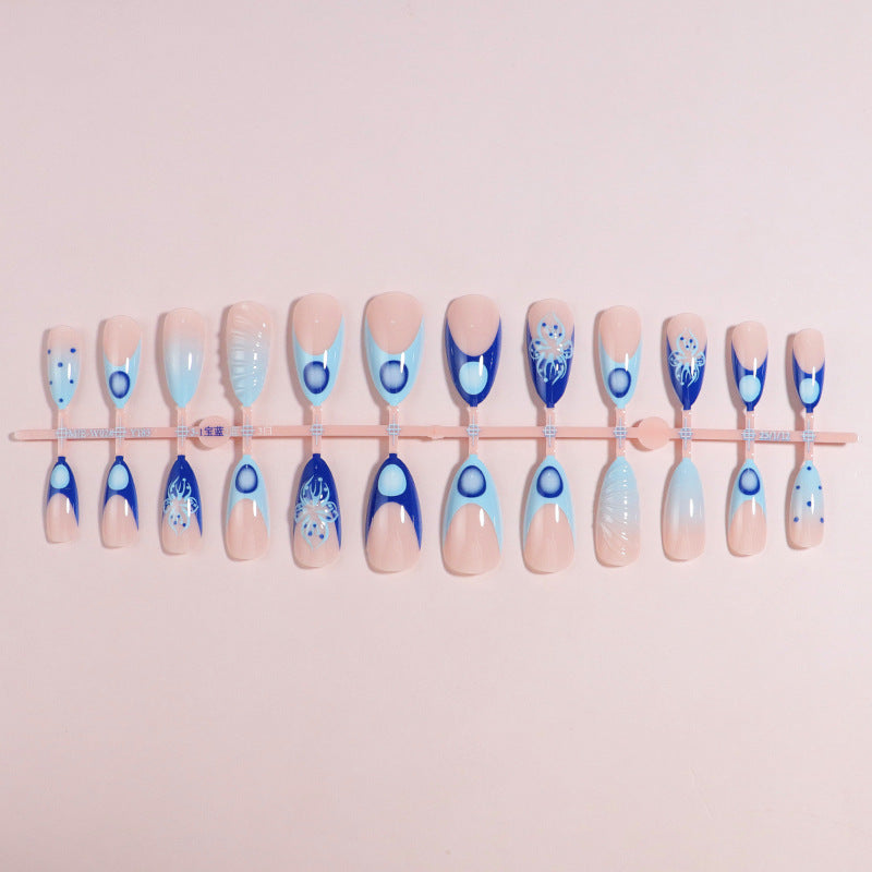 DIY Artistic Press-On Nail Set Kalsten