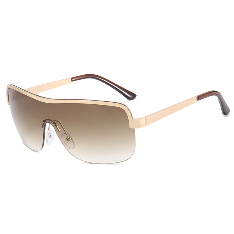 Women's sporty sunglasses in futuristic design with large field of view Kalsten