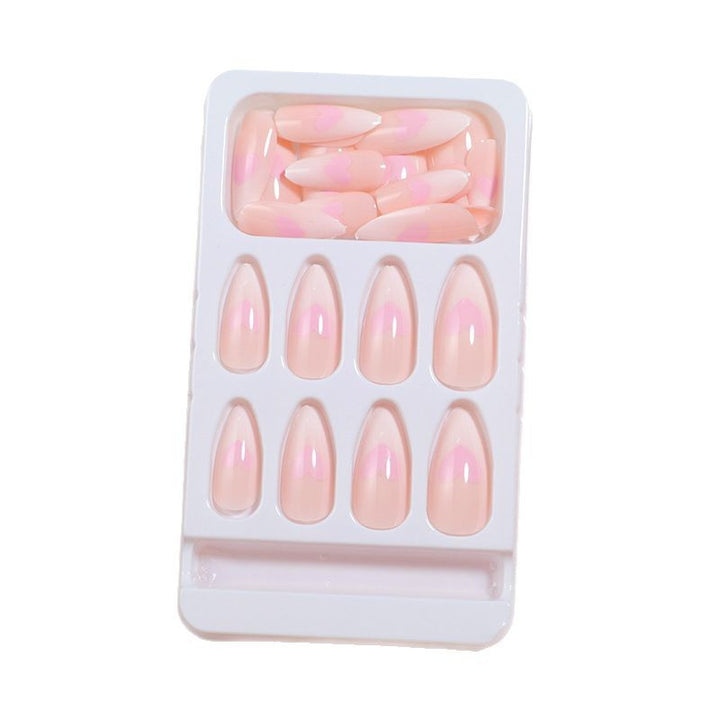 Heart-Accent Press-On Nail Set Kalsten