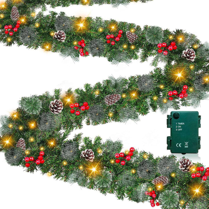 LED Christmas garland