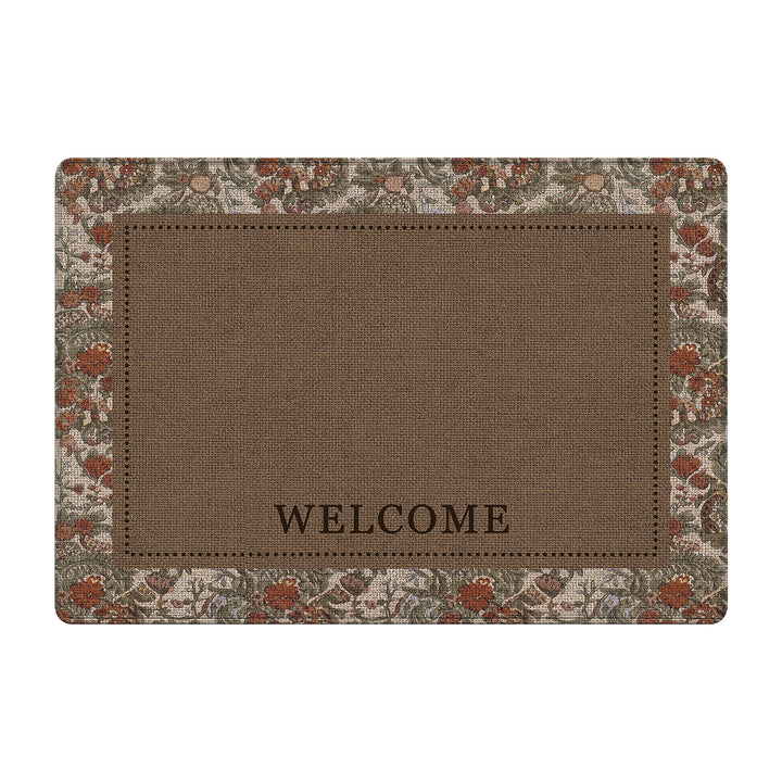 Floral Patterned Entryway Mat Kalsten