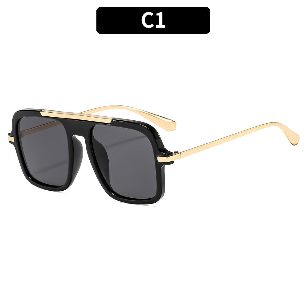 Elegant Look Vintage-Inspired Geometric Sunglasses
