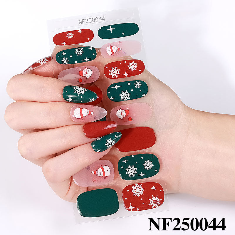 Festive-Themed Nail Art Stickers