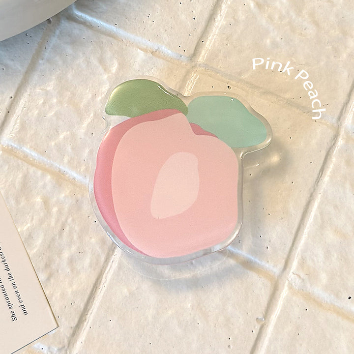 Original coaster in peach-shaped design Kalsten