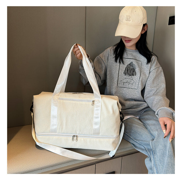 Corduroy Travel Weekender Bag Kalsten