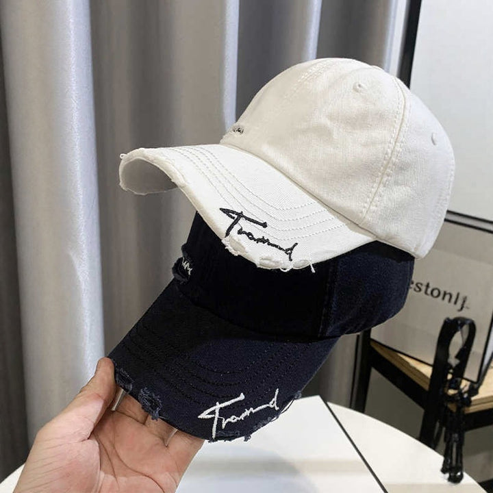 Unisex Distressed Graphic Baseball Hat Kalsten