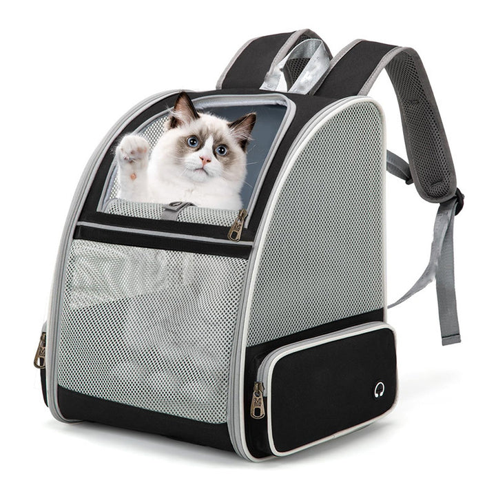 Pet Backpack with Breathable Mesh Inserts Kalsten