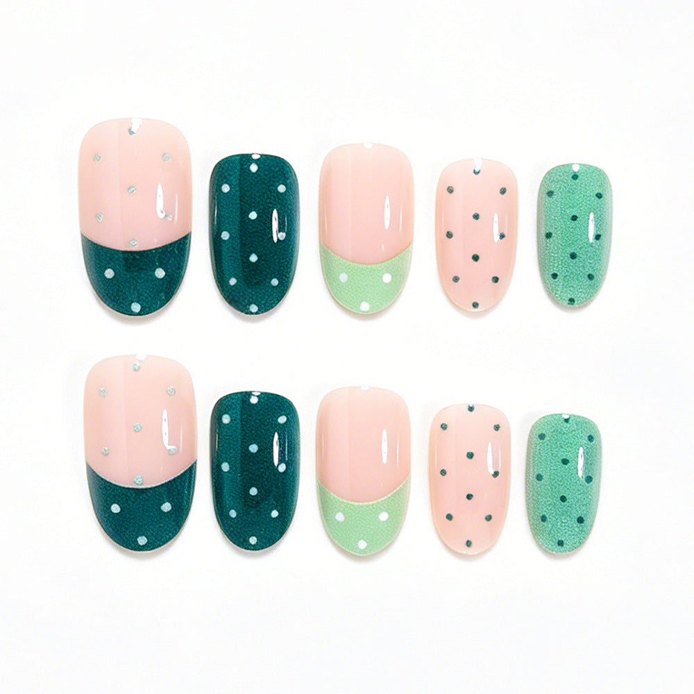 Playful Polka Dot Nail Wraps Kalsten
