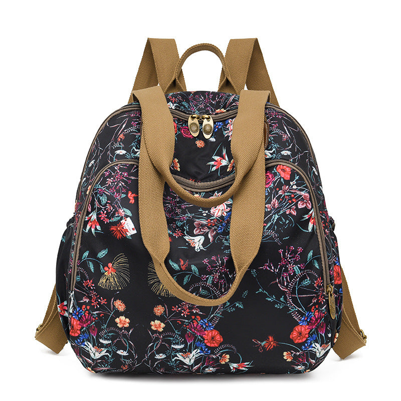 Stylish Floral Print Backpack Kalsten