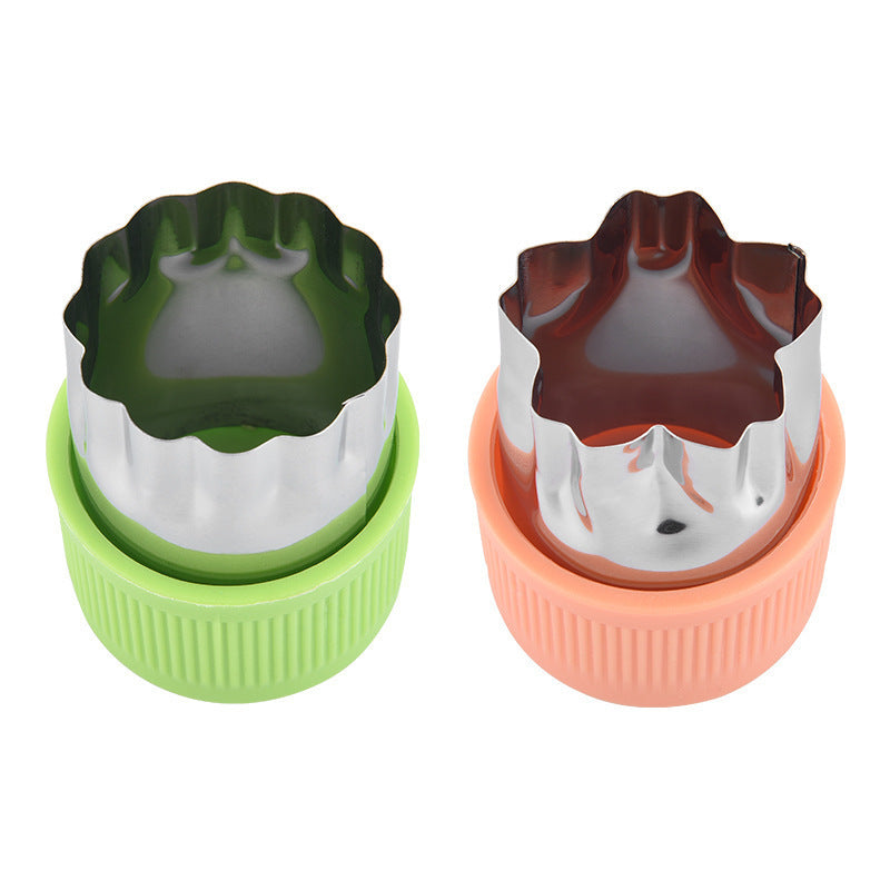 Cookie cutter set made of stainless steel with ergonomic handle Kalsten