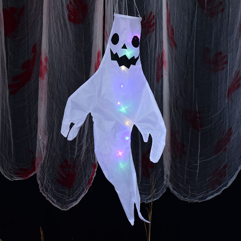 Illuminated Hanging Ghost Decoration Kalsten