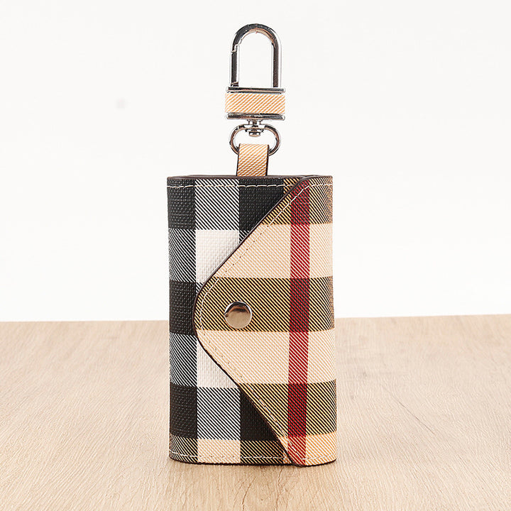 Elegant Plaid Pattern Card Case kalsten