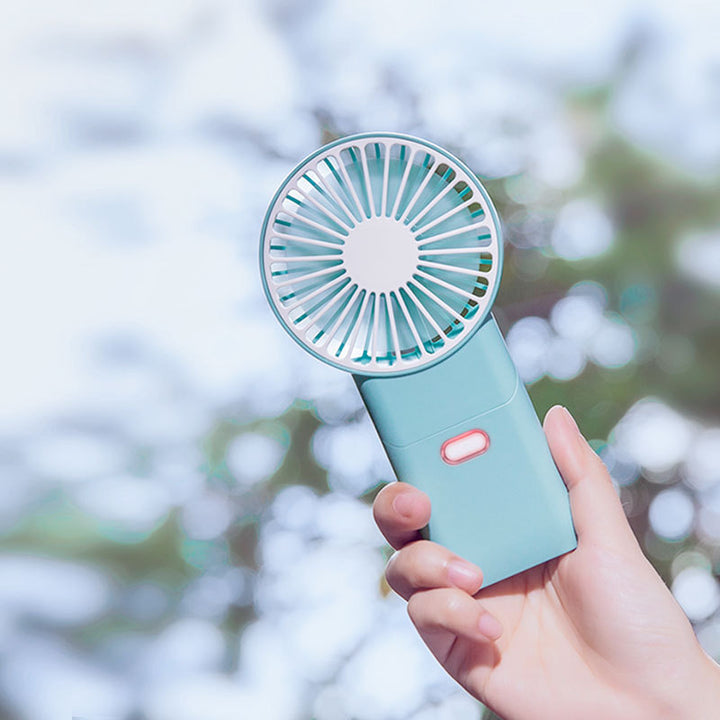 Ladies portable handheld fan with powerful battery technology Kalsten