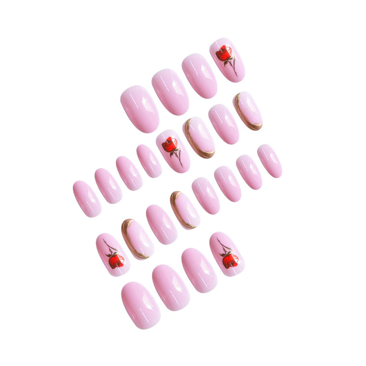 Floral Rose Nail Art Kalsten