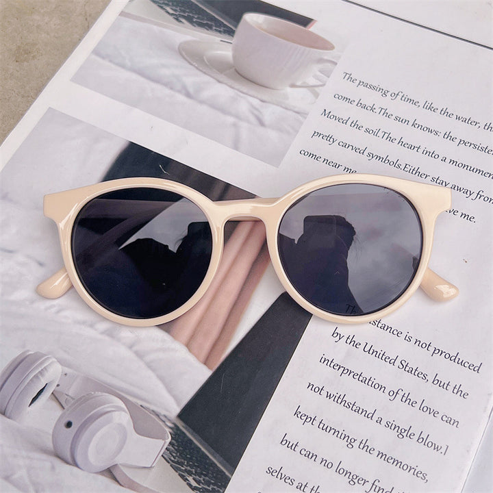 Chic Retro Round Frame Sunglasses Kalsten