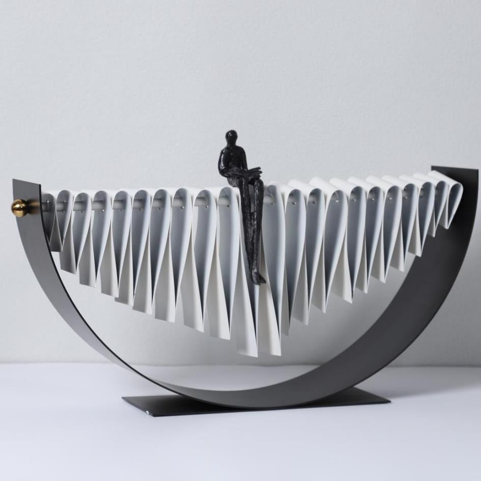 contemporary decorative book stand