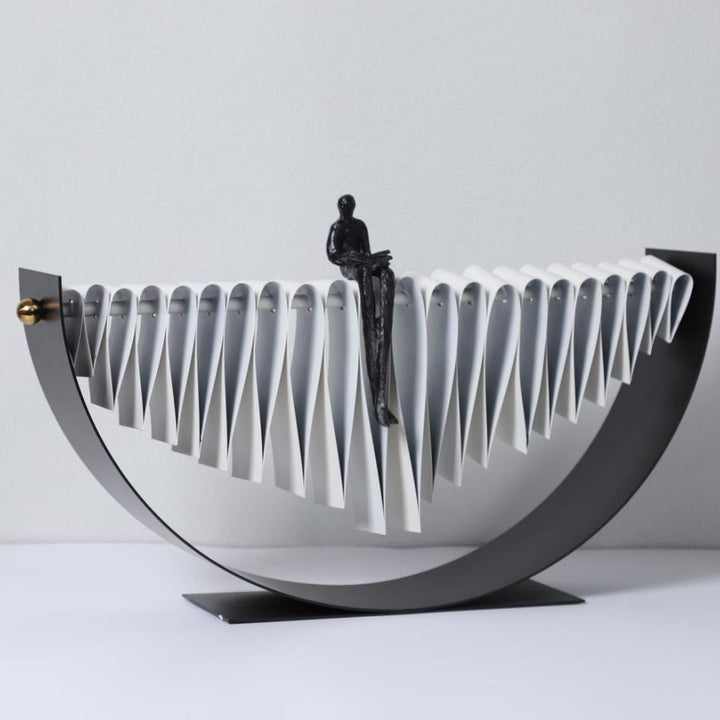 contemporary decorative book stand