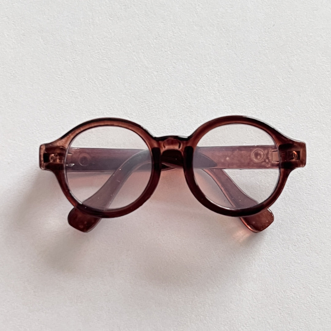 Vintage-Inspired Oval Frame Glasses Kalsten