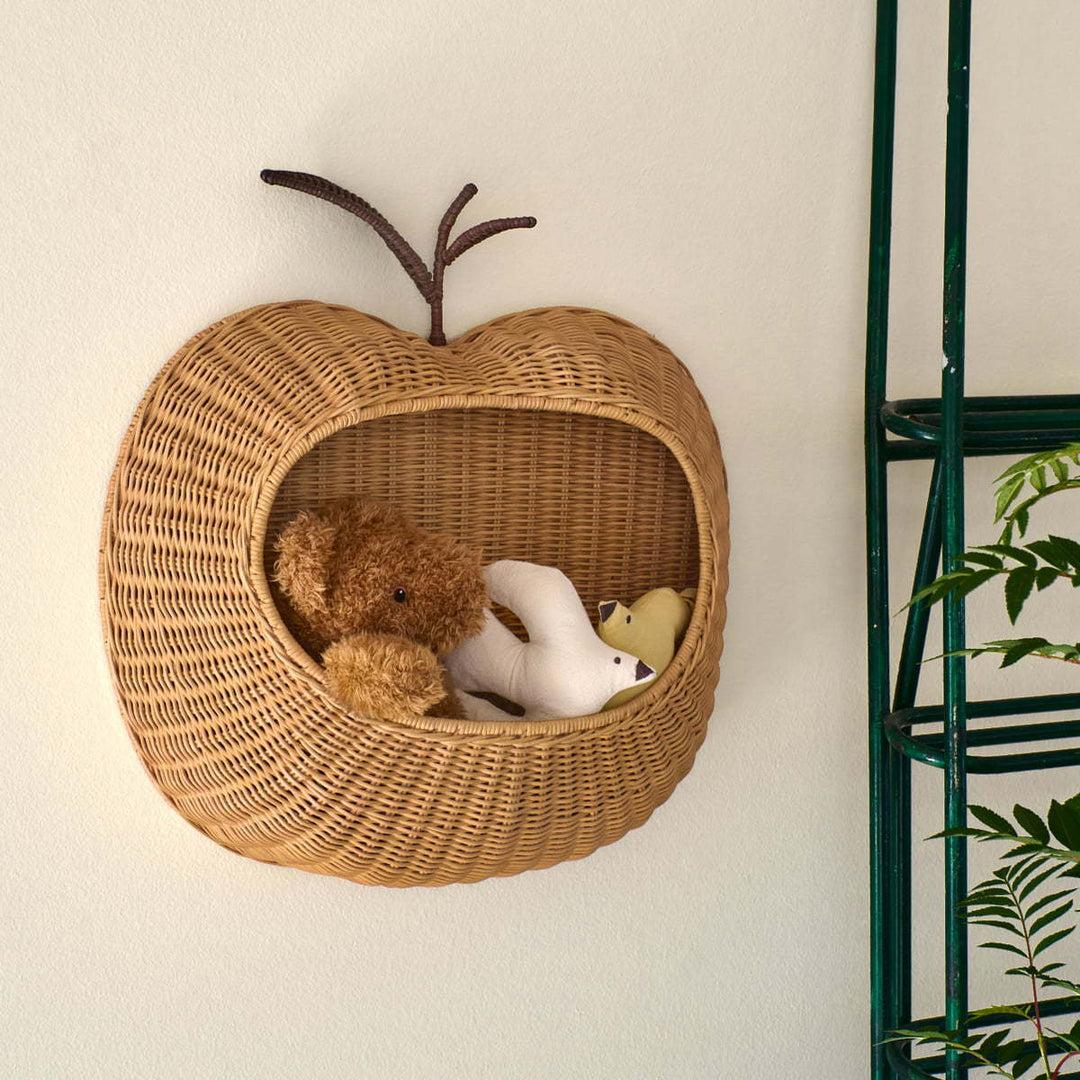 Decorative Woven Pear-Shaped Storage Basket Kalsten