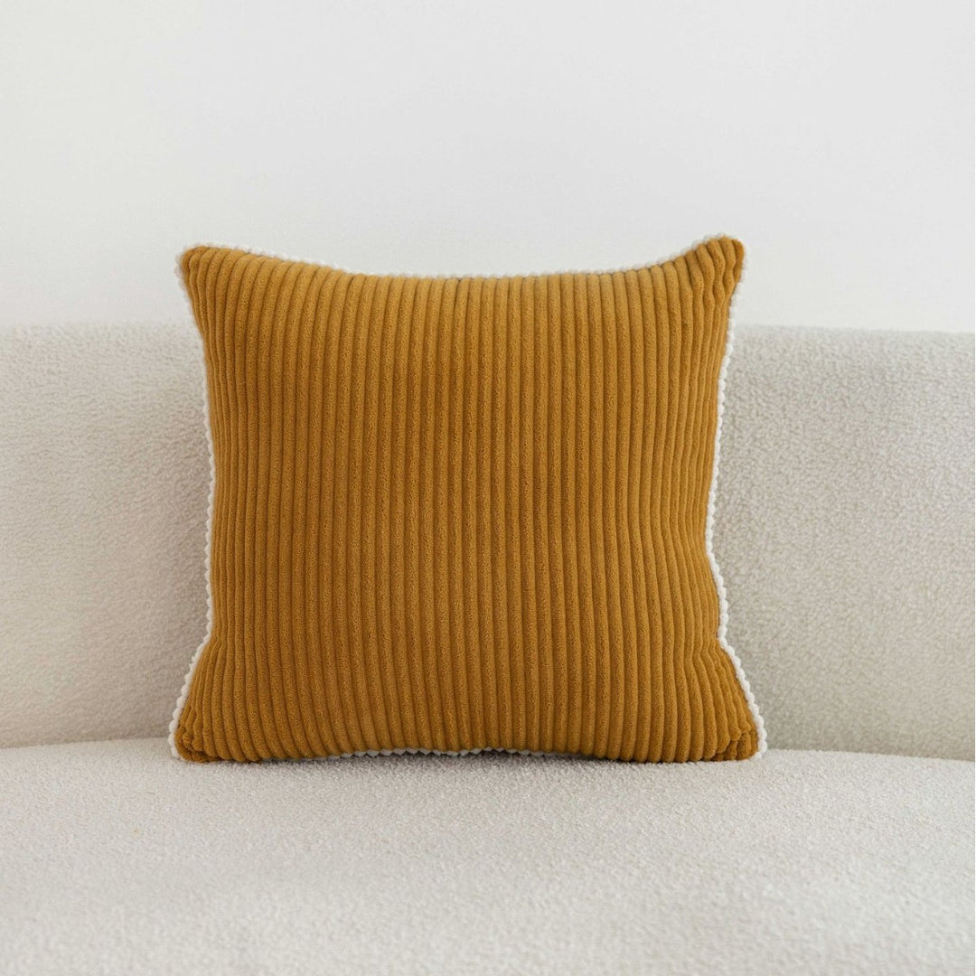 Textured Corduroy Decorative Pillow