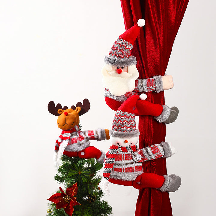Santa Claus Curtain Holder Kalsten