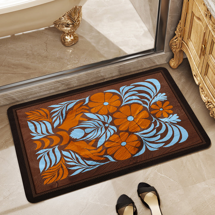 Floral Print Area Rug Kalsten