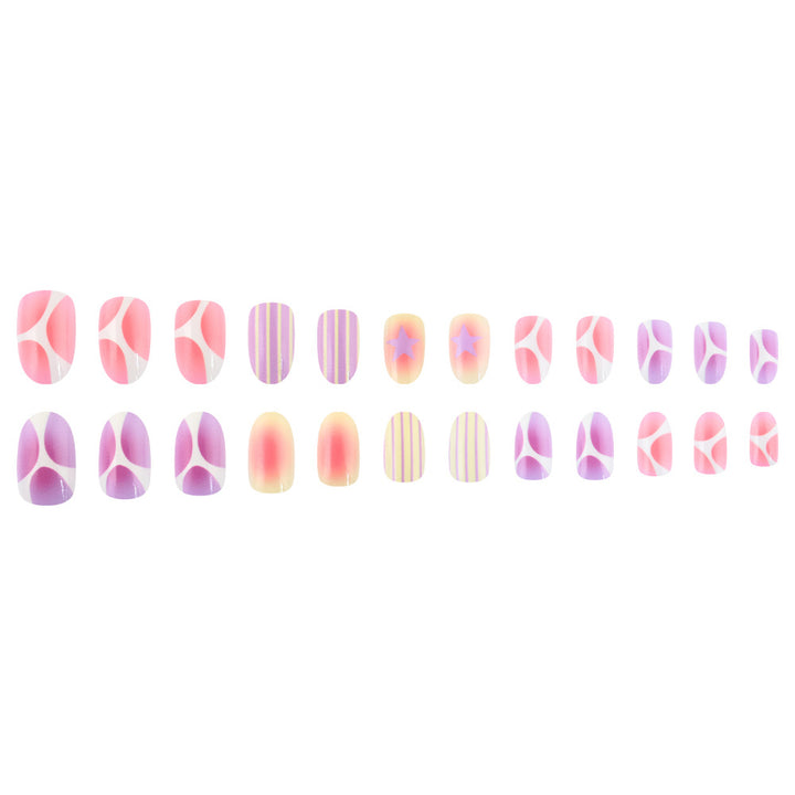 Artistic Press-On Nail Art Collection Kalsten