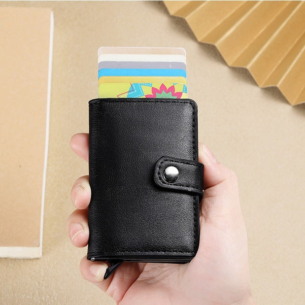 RFID-Blocking Leather Cardholder Kalsten