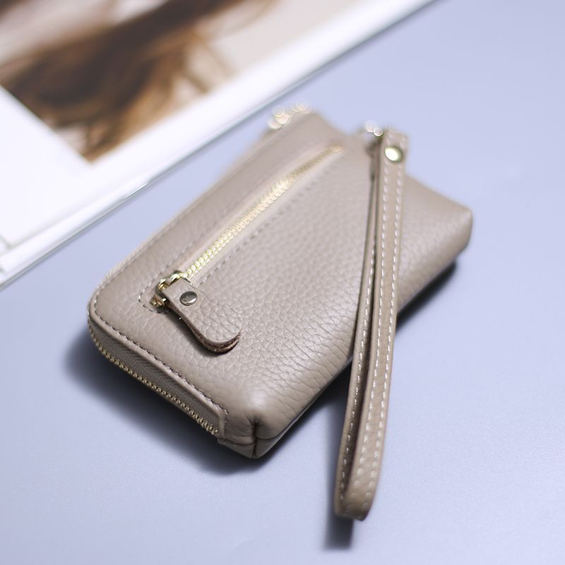 Luxe Textured Zippered Wallet Kalsten