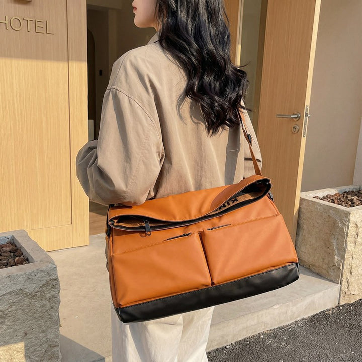 Multi-Pocket Waterproof Messenger Bag Kalsten