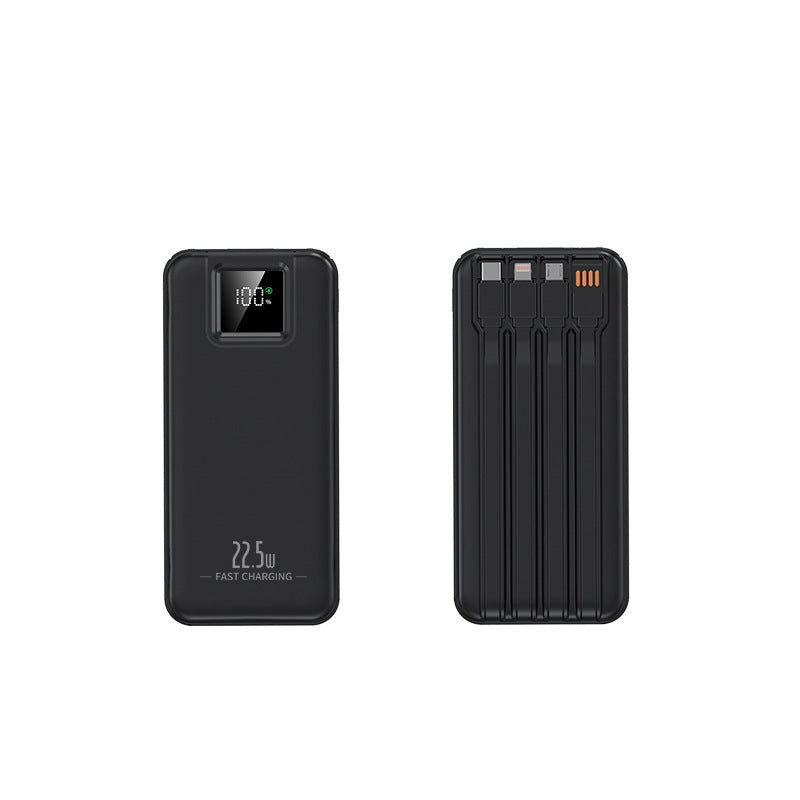 Portable power bank with intelligent fast charging function and digital charge level display Kalsten