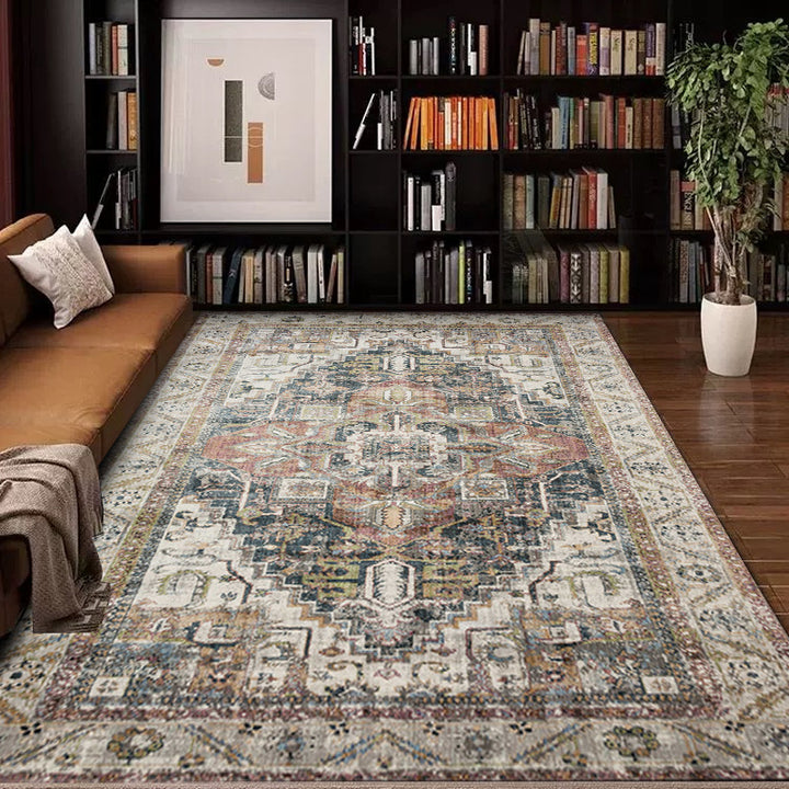 Vintage-Inspired Bohemian Area Rug