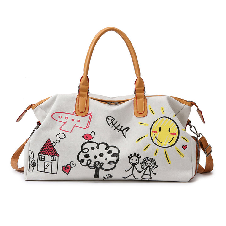 Artistic Print Travel Duffle Bag Kalsten