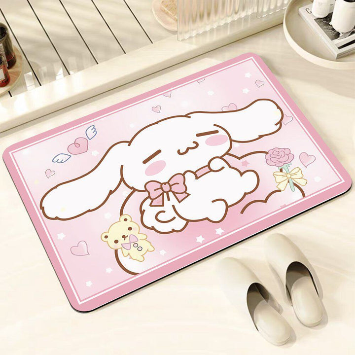 Cute Cartoon Bunny Mat