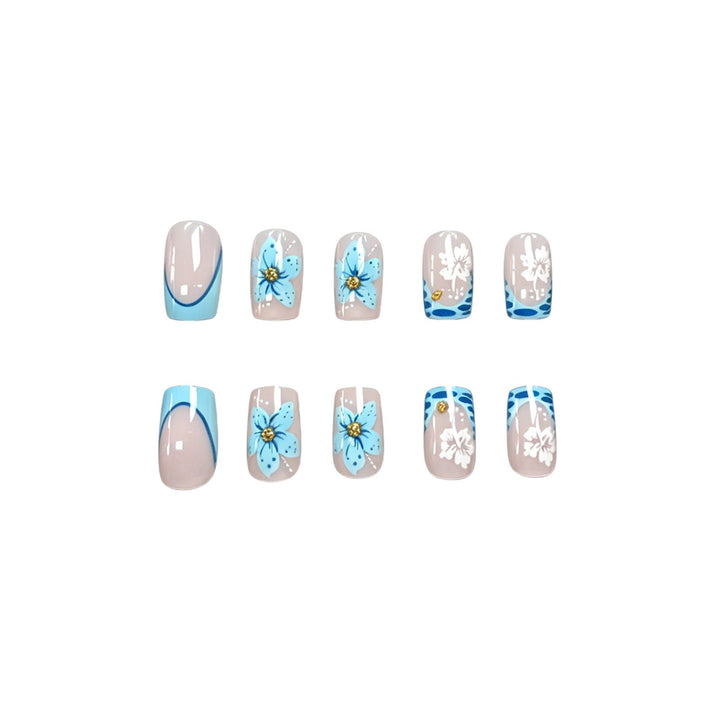 Decorative Floral Nail Art Extensions Kalsten 1789915778