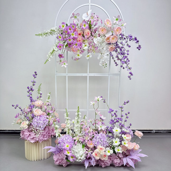 Lush Floral Wall Hanging Arrangement