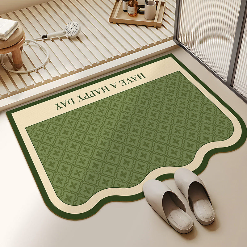 Stylish Elegant Bathroom Mat