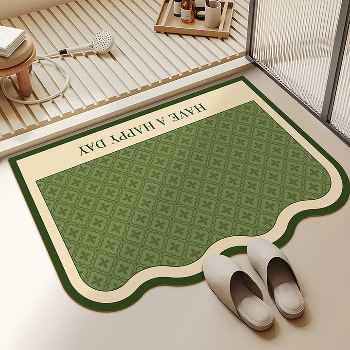 Stylish Elegant Bathroom Mat