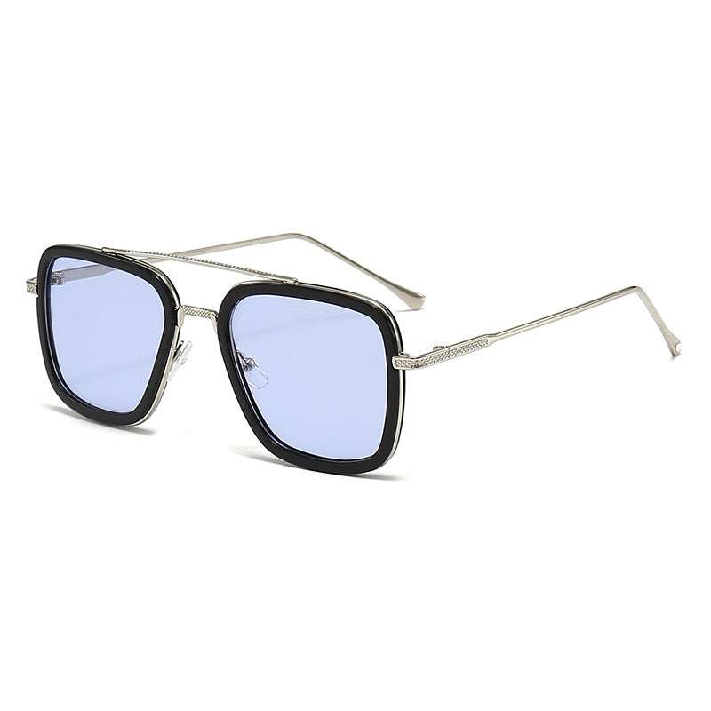 Women's stylish square sunglasses with metallic details Kalsten