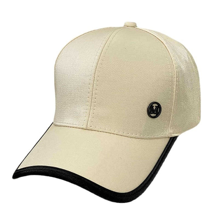 Women's Shiny Satin Baseball Cap Kalsten