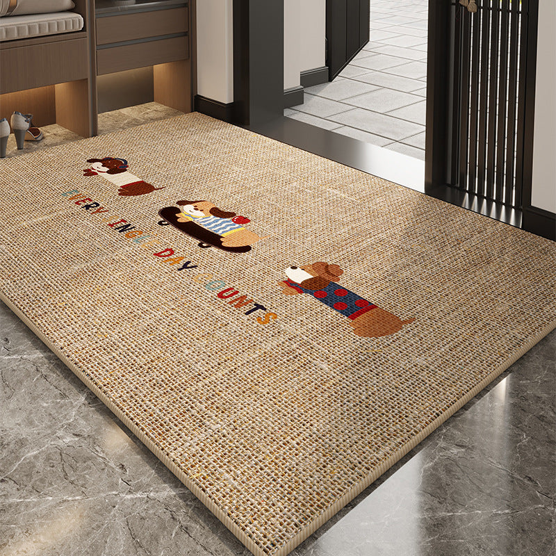 Geometric Patterned Welcome Mat
