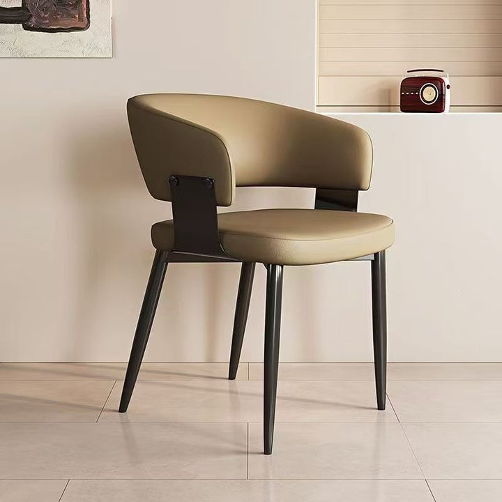 Contemporary Floral Accent Dining Chair Kalsten