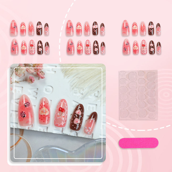 Playful Romantic Nail Art Set